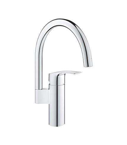 Grohe New EuroSmart Sink Mixer C-Spout, Crome