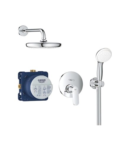 GROHE EuroSMart Cosmo Bundle Perfect Shower Set w/Temp. 210